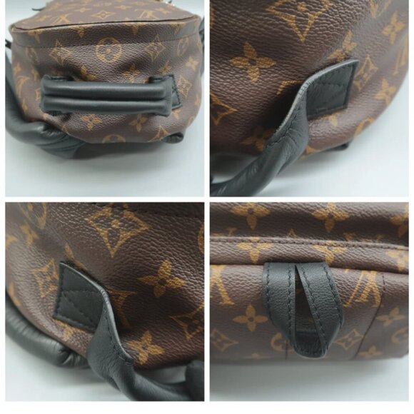 100% Authentic Louis Vuitton Palm Springs Brown Monogram Canvas Backpack - Picture 8 of 12